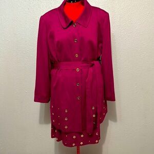 NEW Ashro women’s two piece skirt set size 26W